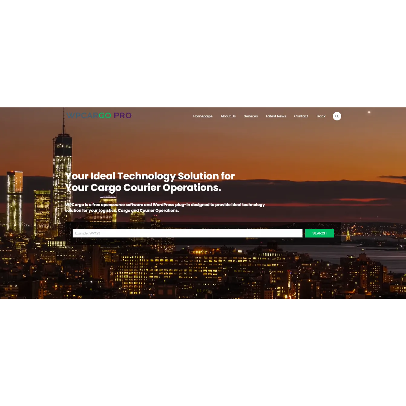WPCargo Shipping Rate Theme