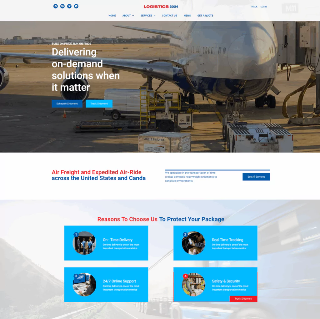 wpcargo-logistics-theme
