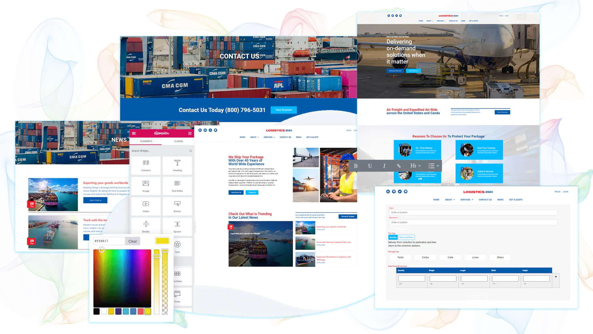 wpcargo-logistics-theme
